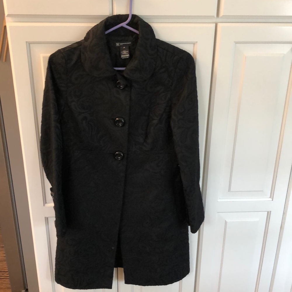 Black dress coat